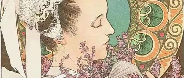 艺术鉴赏，穆夏-现代商业插画引领者！