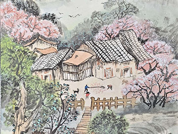 《溪山炊烟暖》