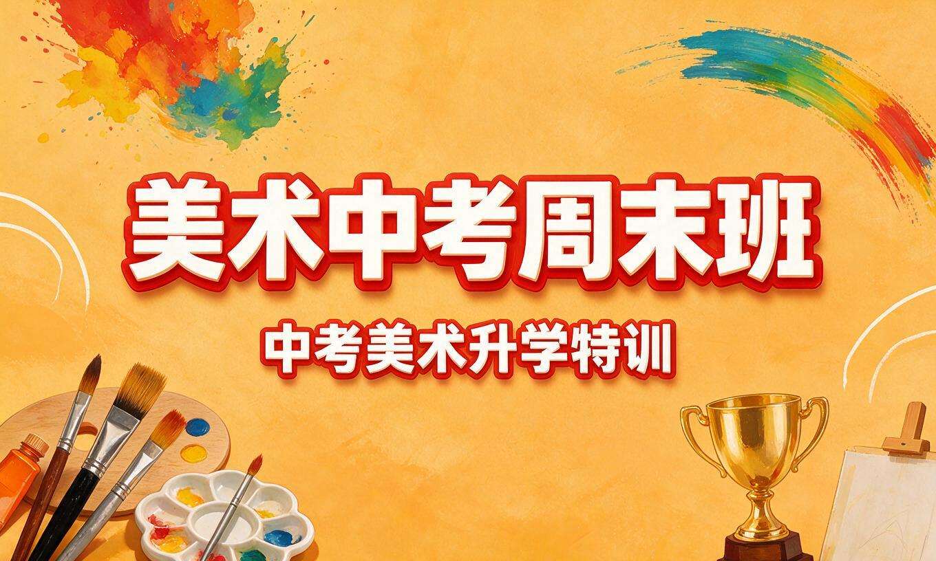 美术中考周末班